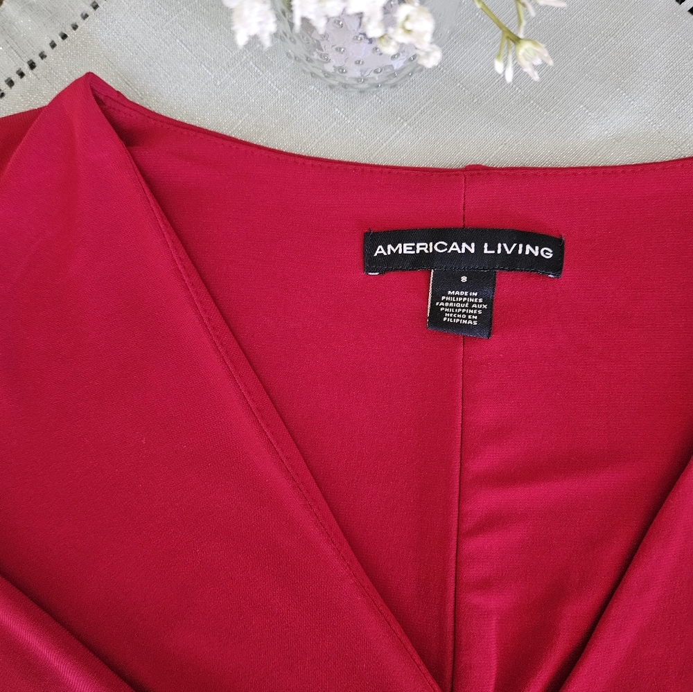 American Living By Ralph Lauren Ruffle Dress - Picture 3 of 7